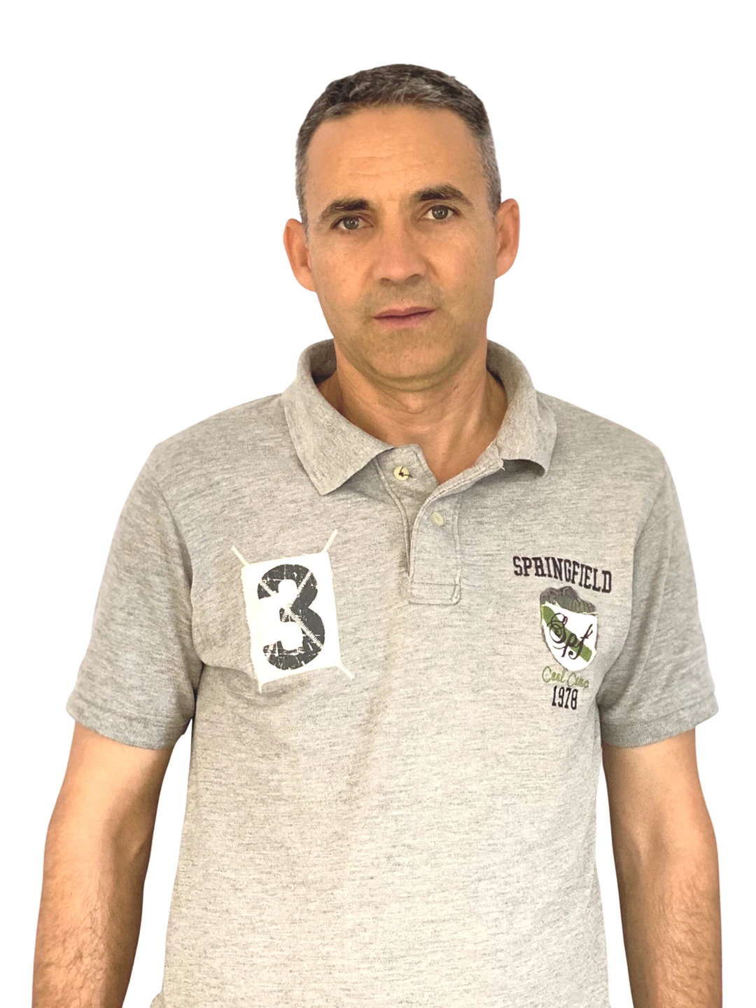 Fotografía de Juan Andrés Martín, ingeniero técnico industrial. Aparece en la imagen con mirada afable y vestido polo color gris
